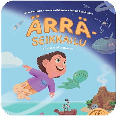 Ärräseikkailu kirjankansi